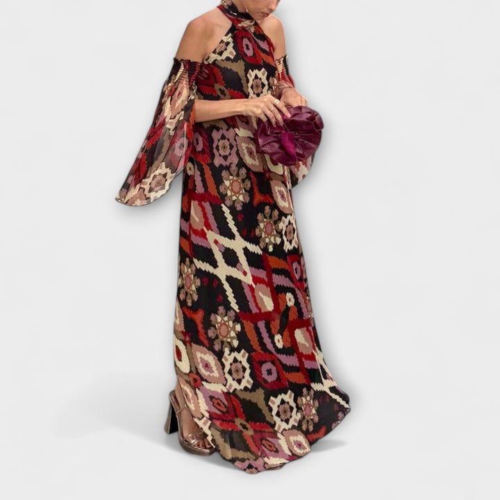 Monroe - Maxi obleka, navdihnjena z boho stilom