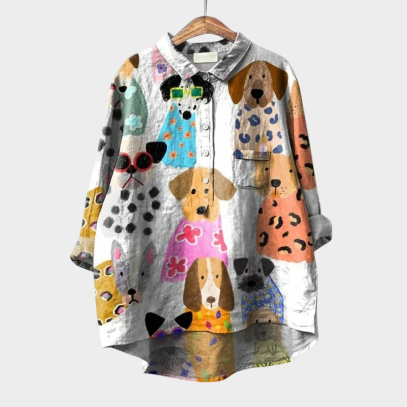Astrid | Premium bluza z čipkastimi detajli