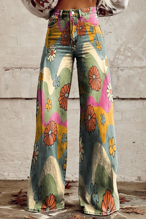 Lenka | Vintage Boho Hlače