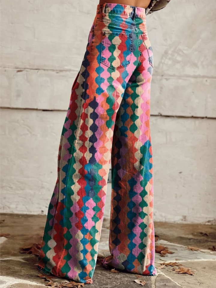 Monika - Elegantne boho hlače