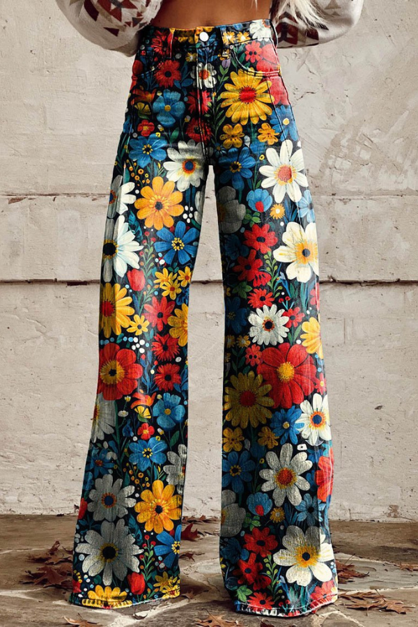 Helena | Vintage Boho Hlače
