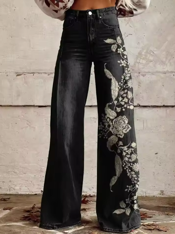 Gabriela - Elegantne boho hlače
