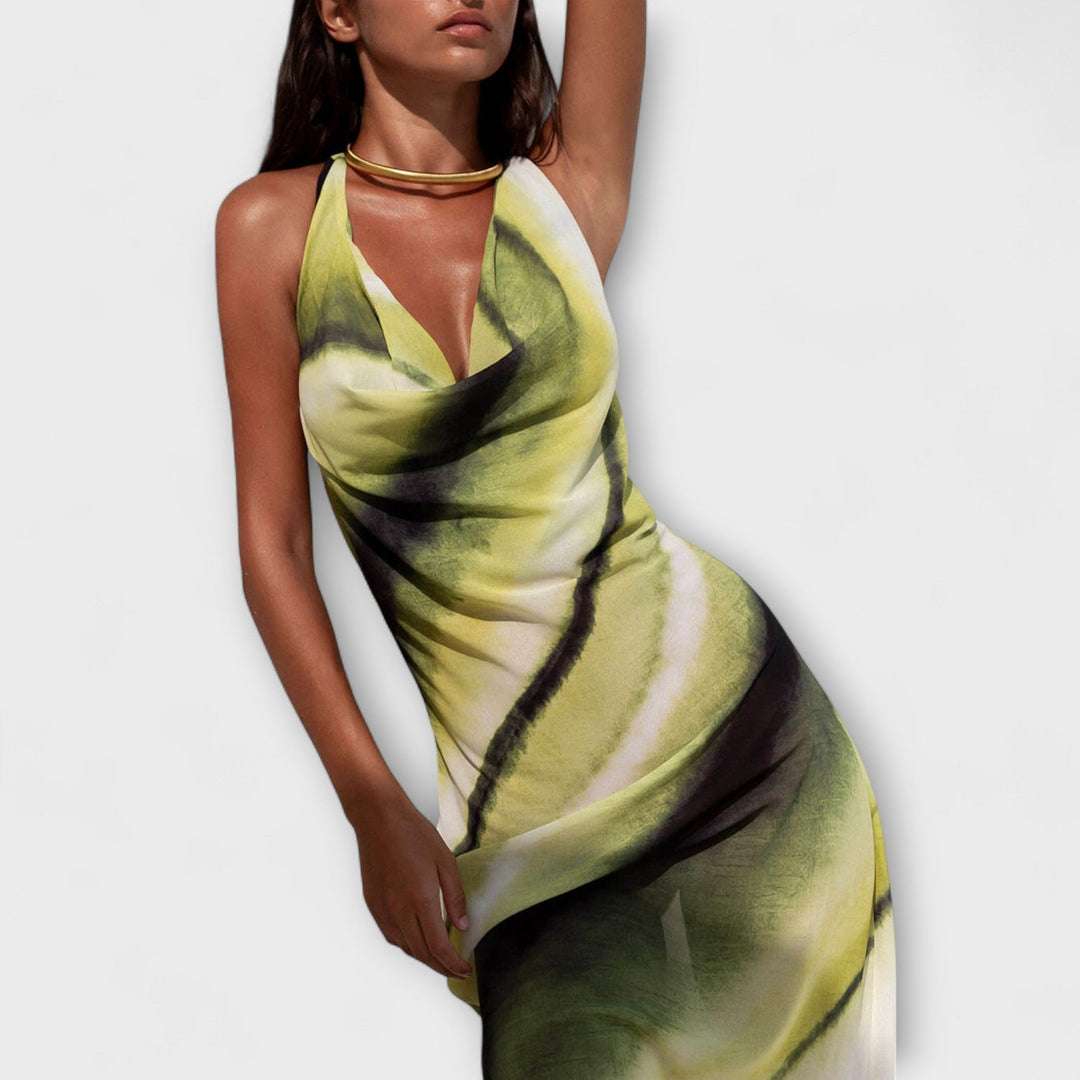Klasične maxi obleke z gradientom in tie-dye
