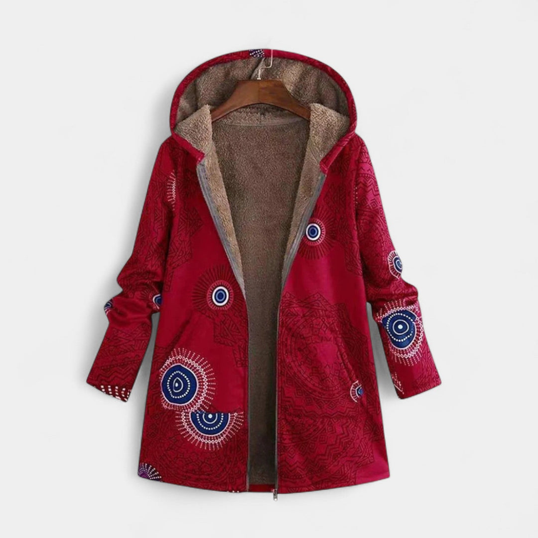 Lara – Elegantna zimska parka s kapuco