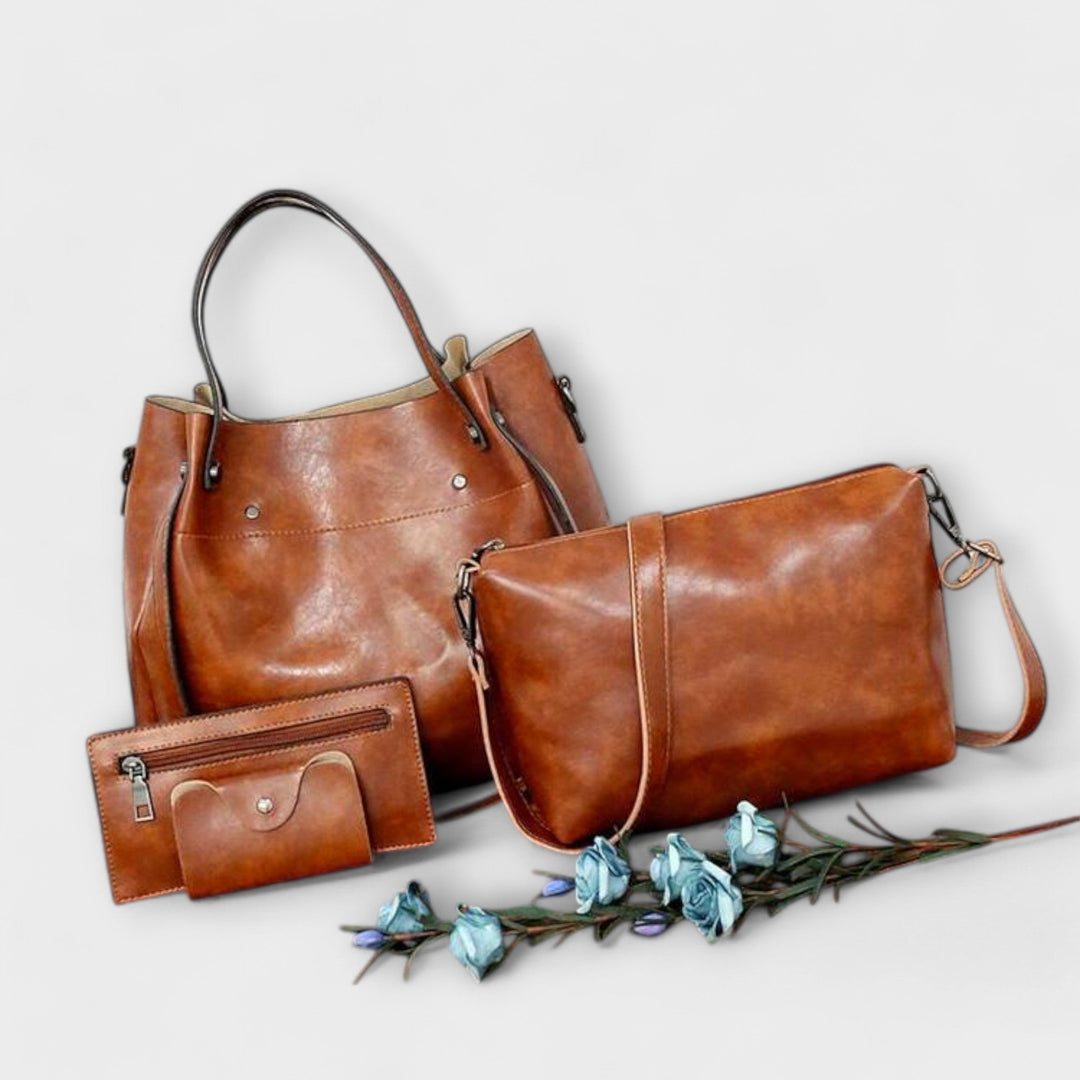 Cécile. - 4-delna vintage torba