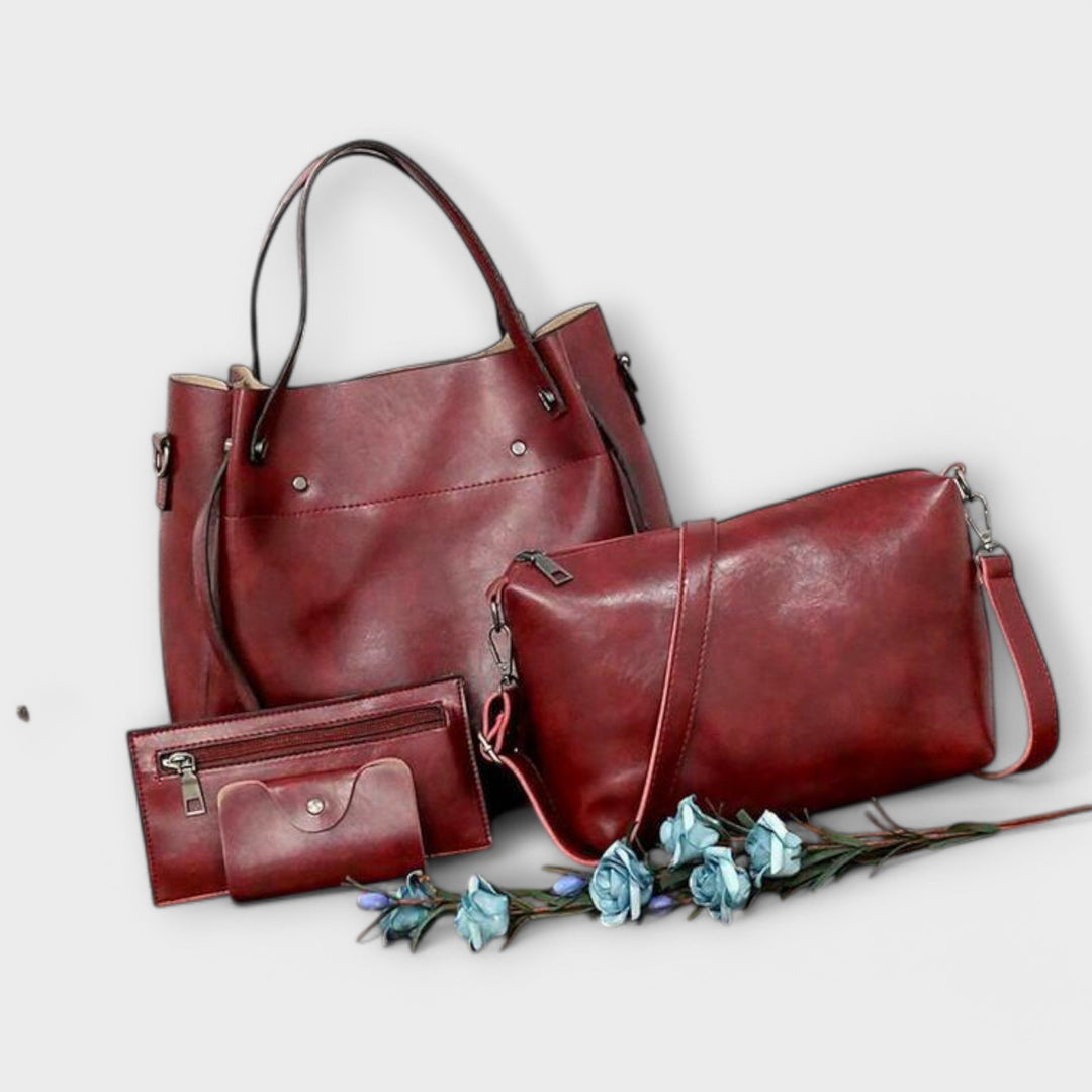 Cécile. - 4-delna vintage torba