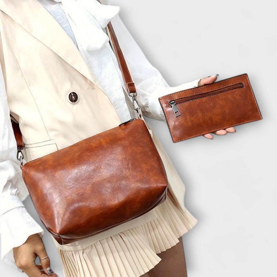 Cécile. - 4-delna vintage torba