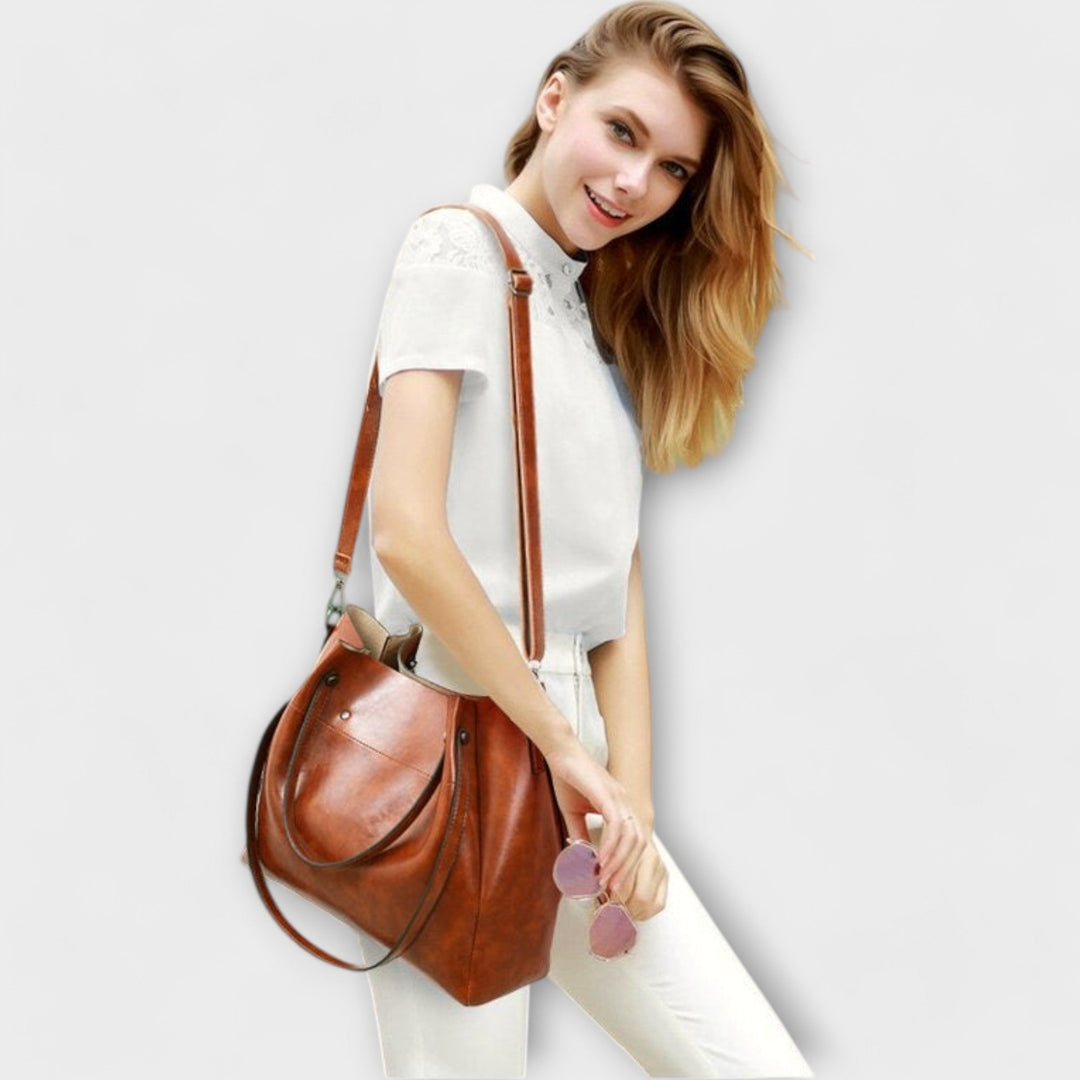 Cécile. - 4-delna vintage torba