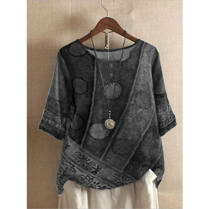Valerie - Barvni boho-top