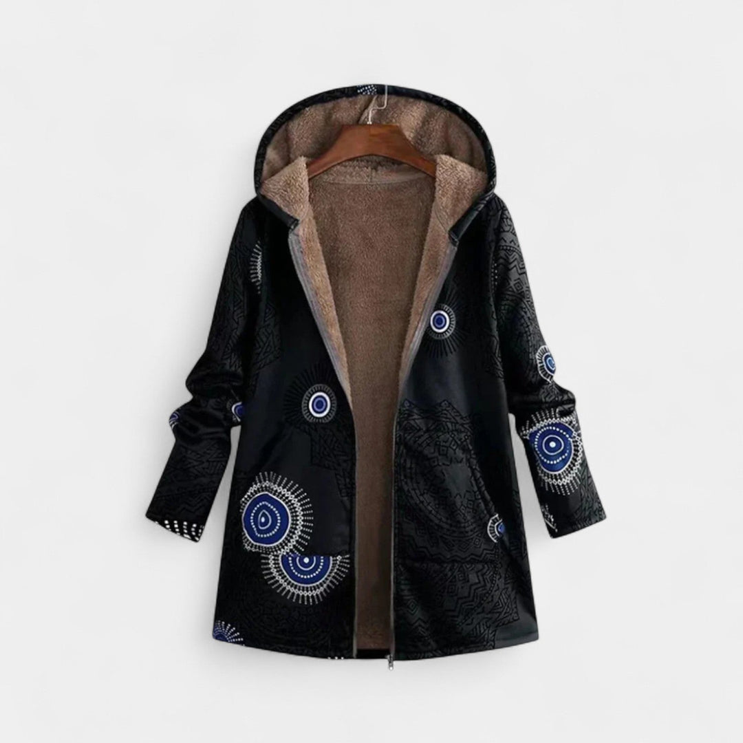 Lara – Elegantna zimska parka s kapuco