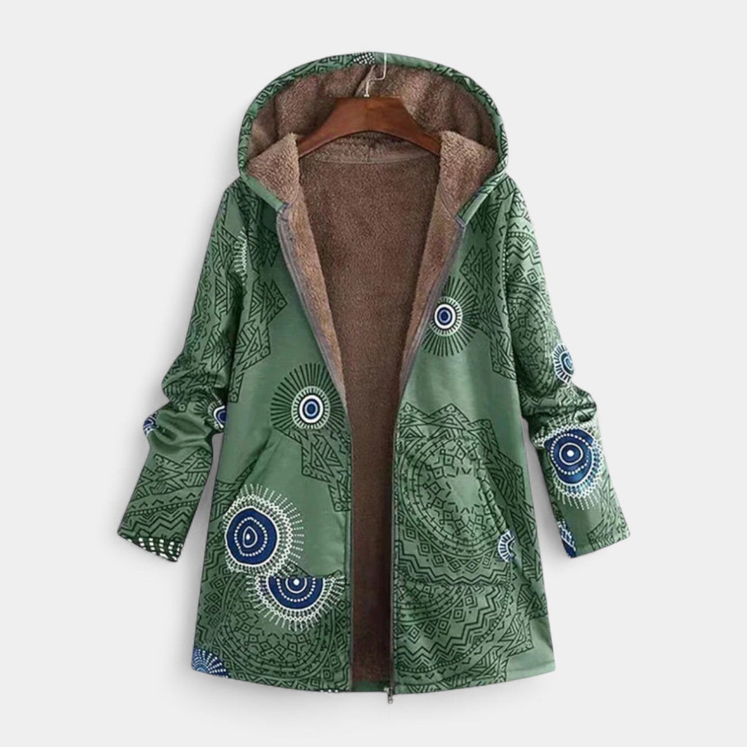 Lara – Elegantna zimska parka s kapuco