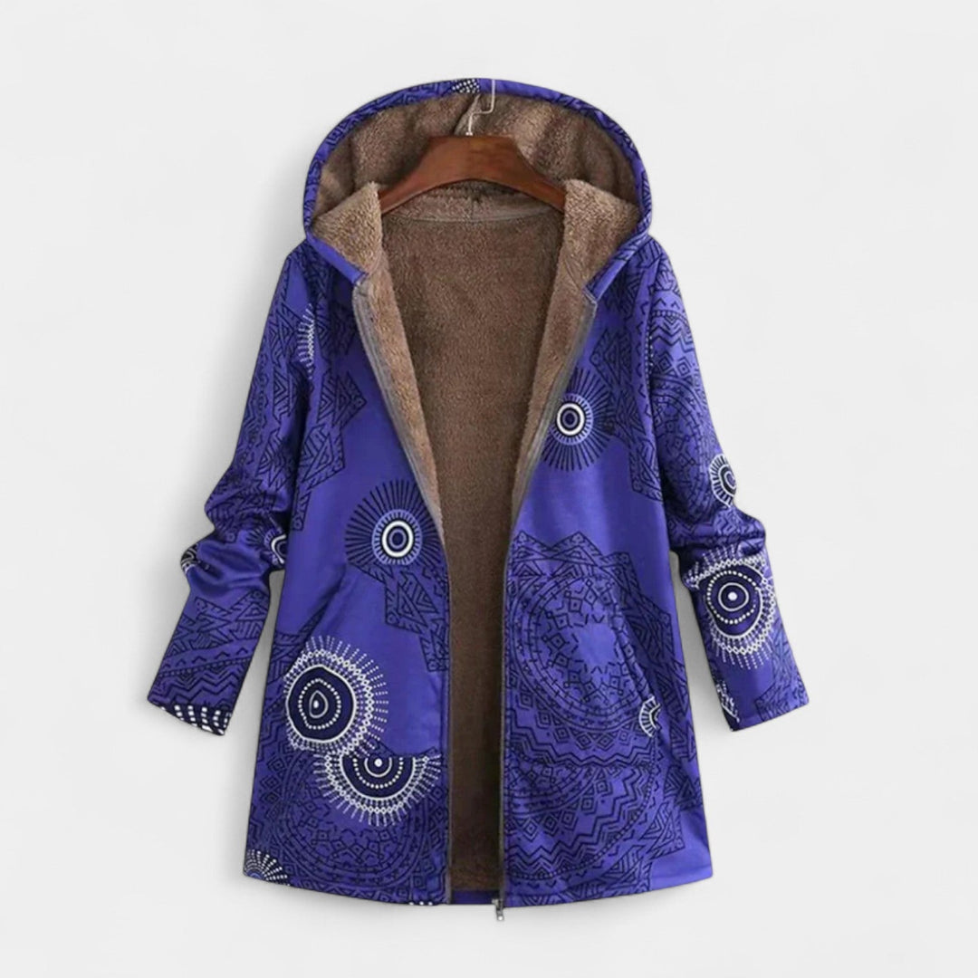Lara – Elegantna zimska parka s kapuco