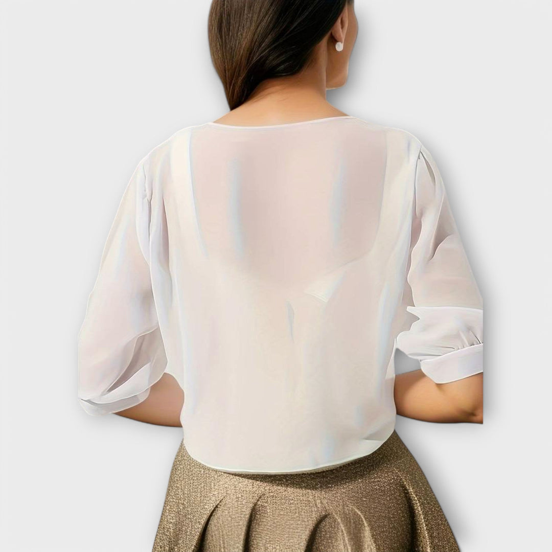 Olivia - Bluza z odprtim sprednjim delom
