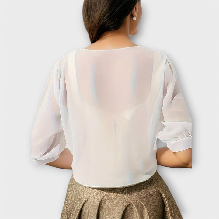 Olivia - Bluza z odprtim sprednjim delom