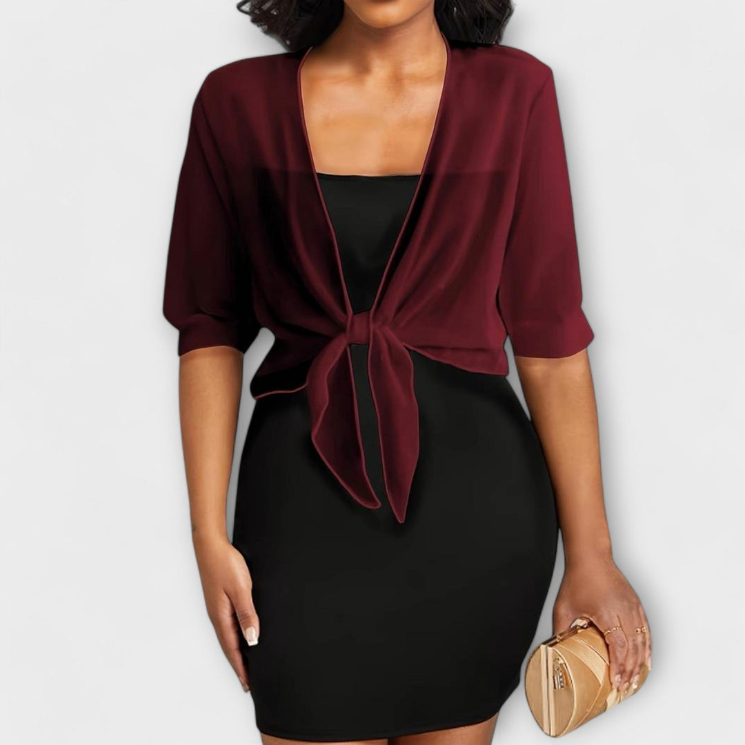 Olivia - Bluza z odprtim sprednjim delom