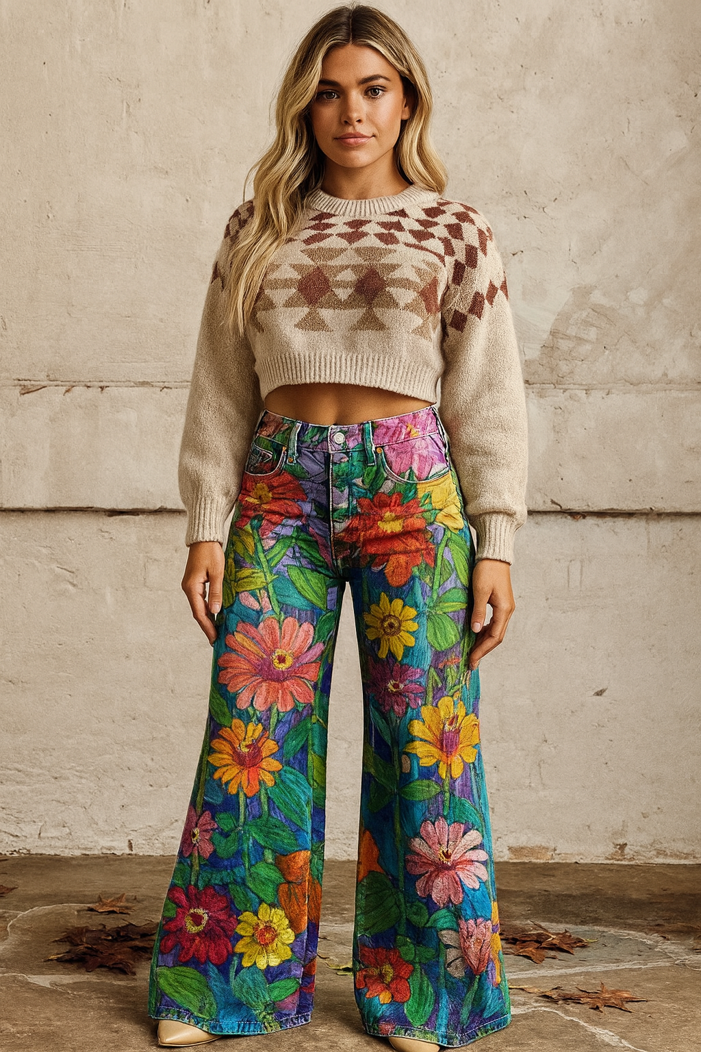 Lucie  | Vintage Boho hlače