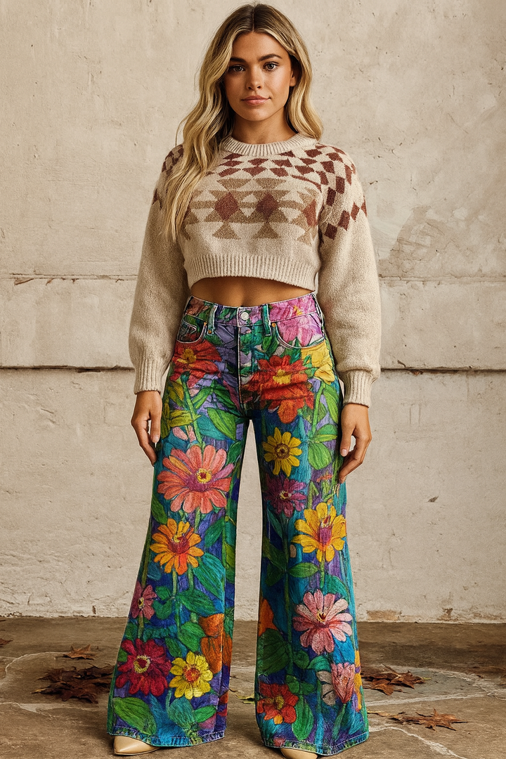 Lucie  | Vintage Boho hlače