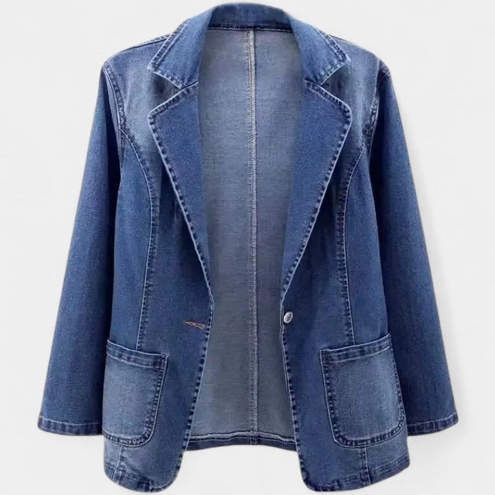 Eveline – Elegantna jeans jakna
