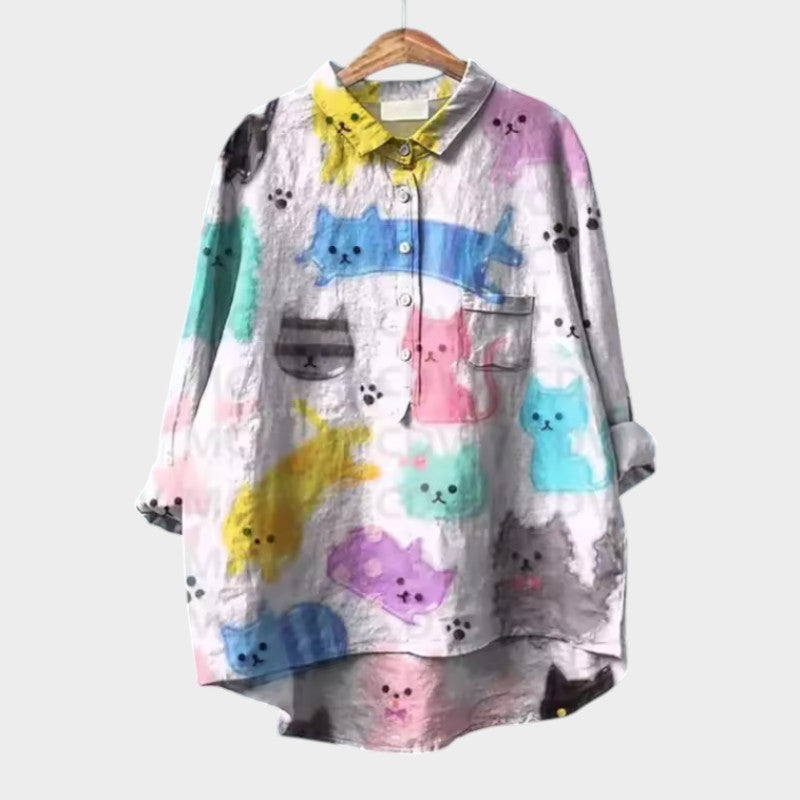 Amelie | Premium bluza z cvetličnimi aplikacijami