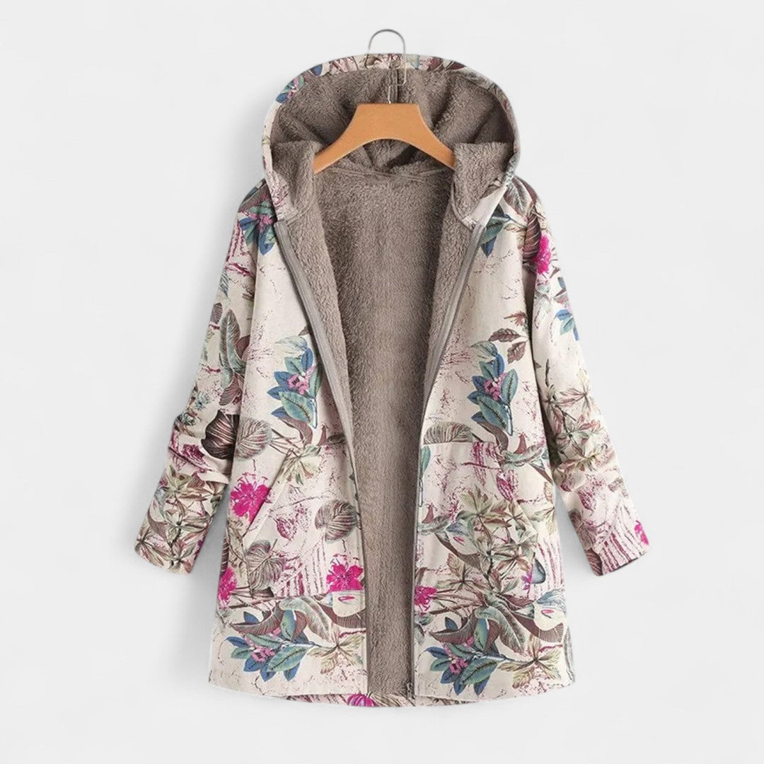 Lara – Elegantna zimska parka s kapuco