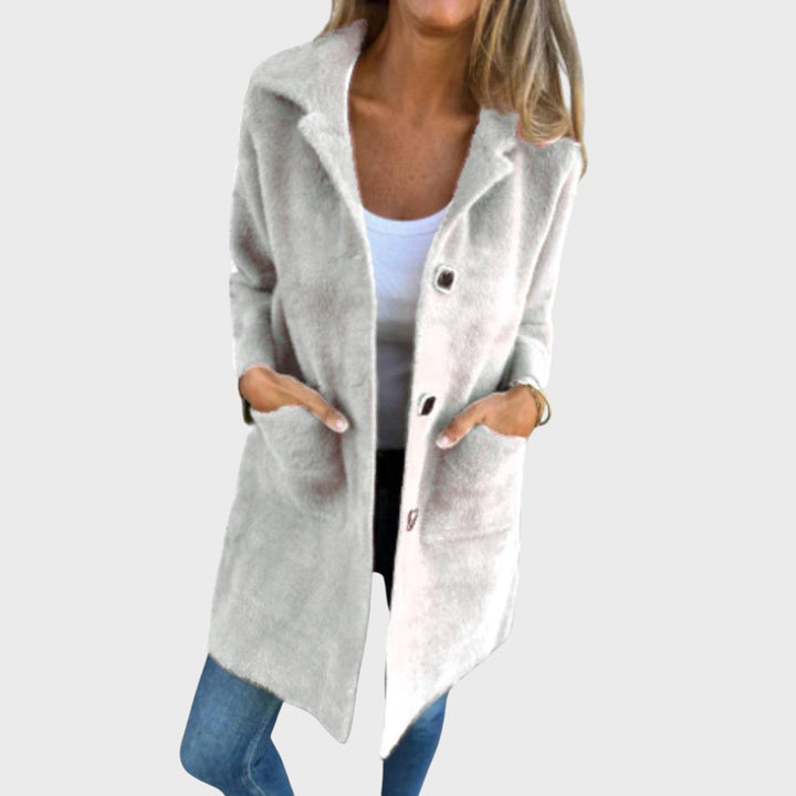 Karolína | Eleganten, grob plašč