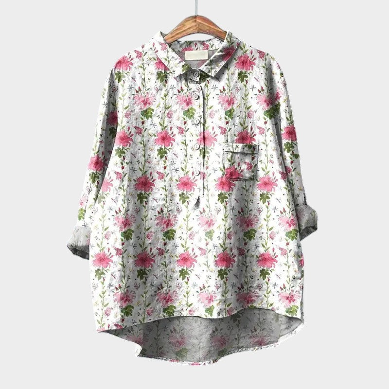 Marieke | Premium bluza s cvetličnimi vzorci