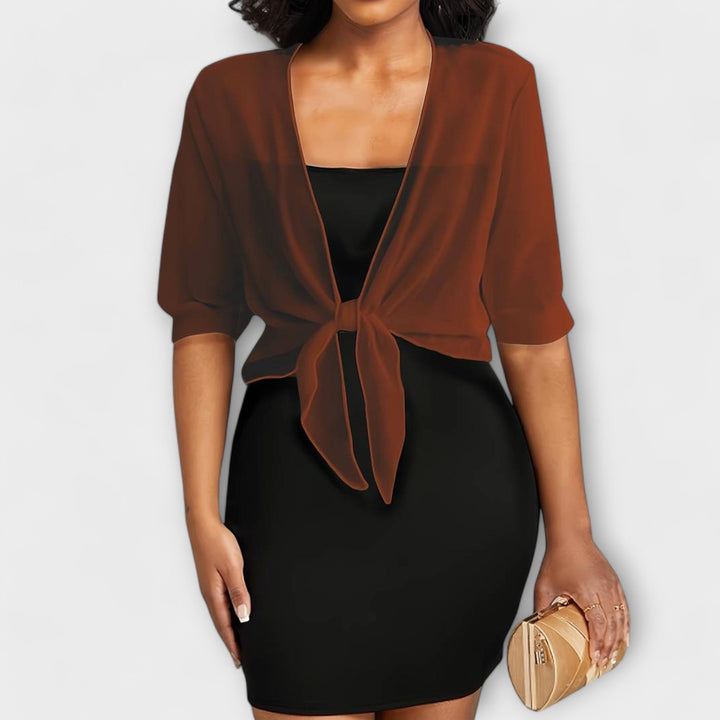 Olivia - Bluza z odprtim sprednjim delom