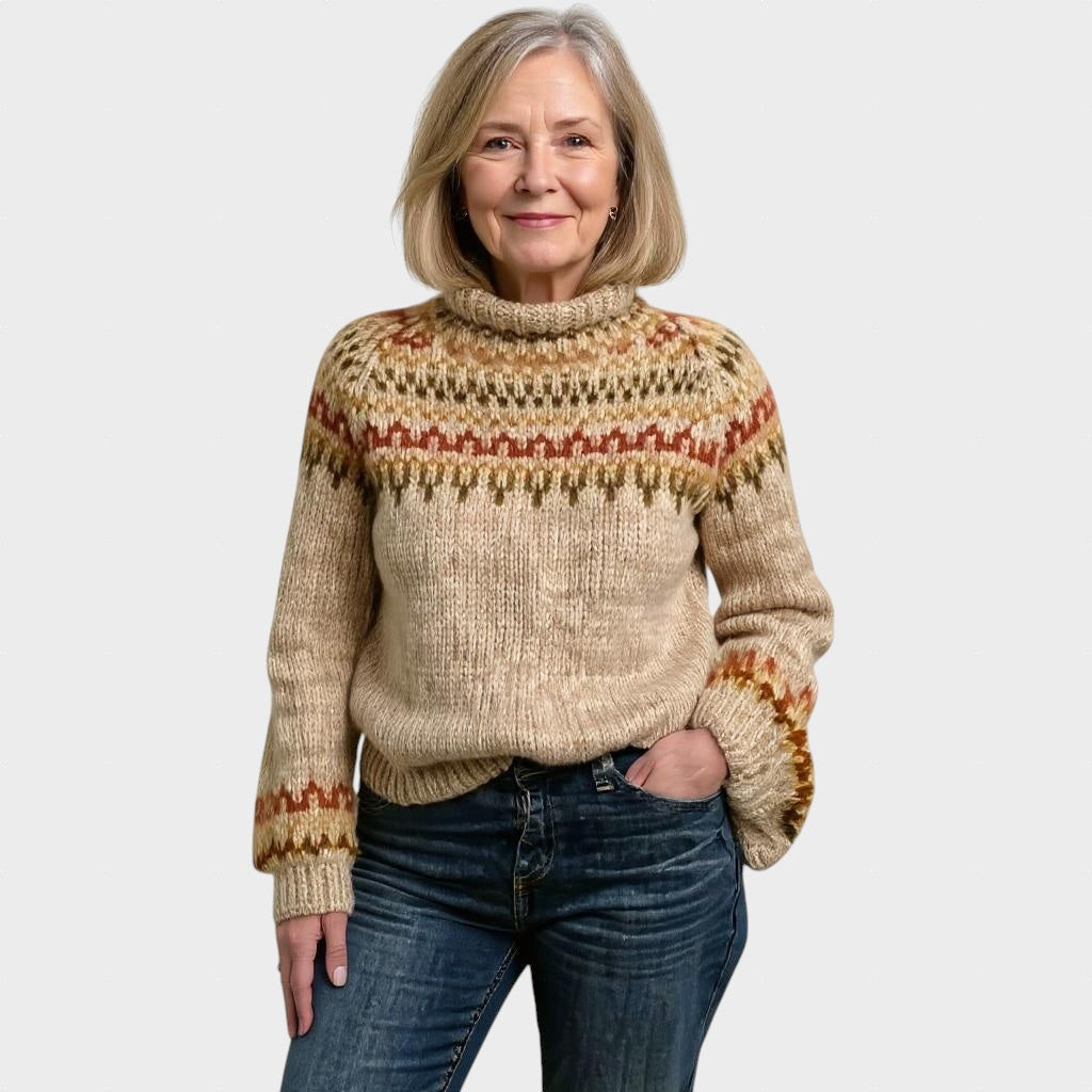 Helena - Vintage Islandski Pulover