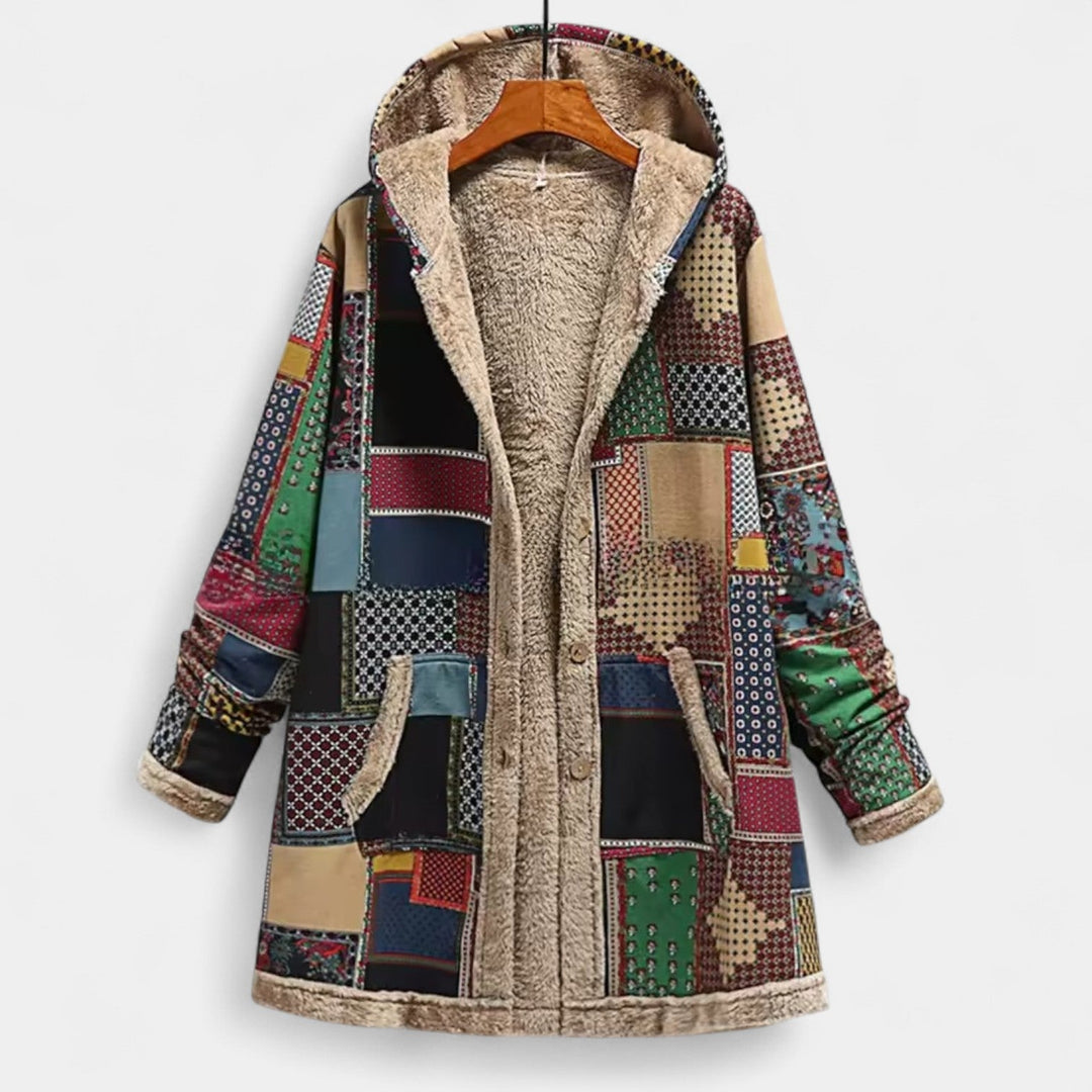 Lara – Elegantna zimska parka s kapuco