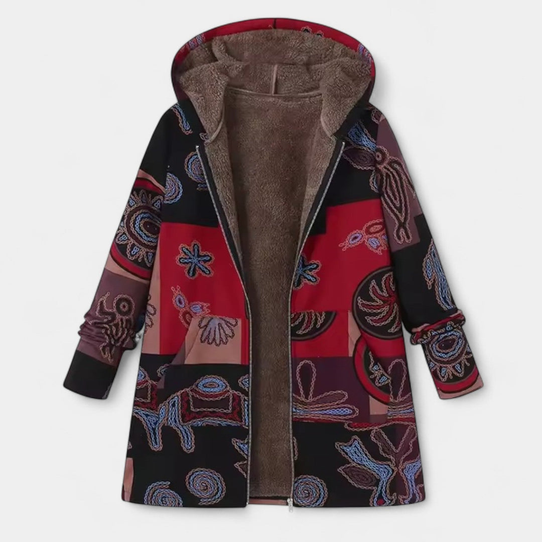 Lara – Elegantna zimska parka s kapuco