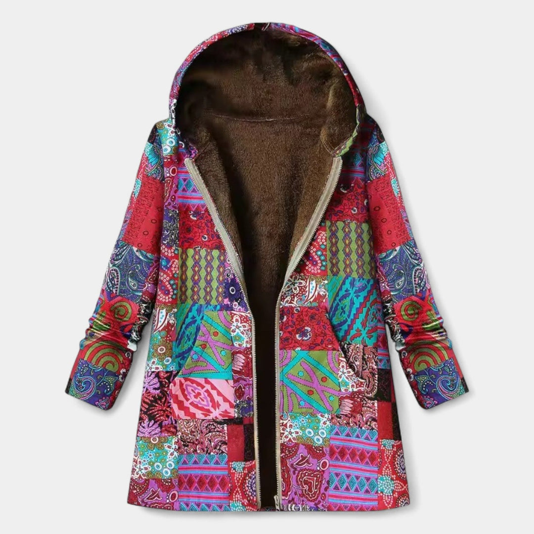 Lara – Elegantna zimska parka s kapuco