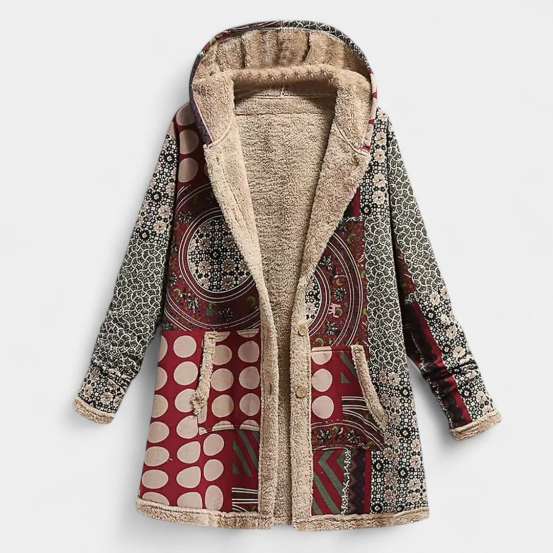 Lara – Elegantna zimska parka s kapuco