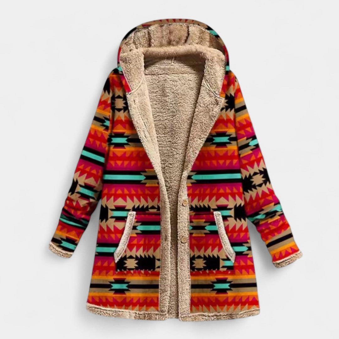 Lara – Elegantna zimska parka s kapuco