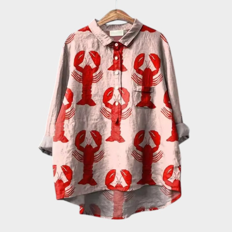 Krabben | Premium bluza s cvetličnimi vzorci