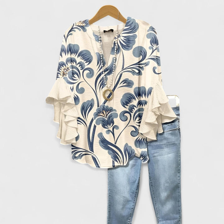 Elisabet - Priložnostna Poletna Bluzo