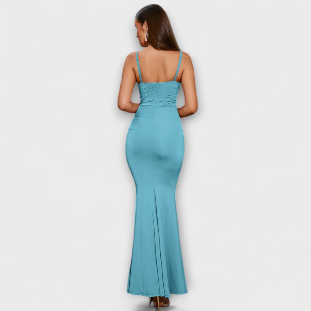 Callie - Elegantna Obleka s Volančki