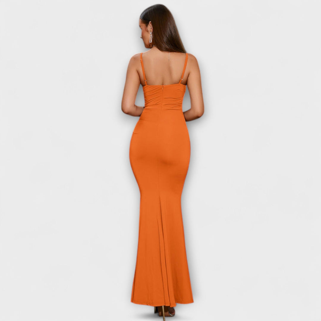 Callie - Elegantna Obleka s Volančki